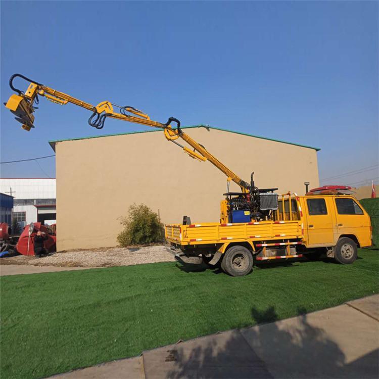 Máquina de corte de setos de ramas de alta altitud máquina de desherbamiento de pendiente de autopista máquina automática de corte de paisaje