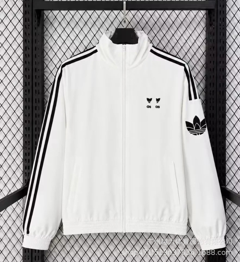 Chaqueta Bordada retro de manga larga y gruesa Manchester United Barcelona Inglaterra Brasil Real Madrid Liverpool image 78