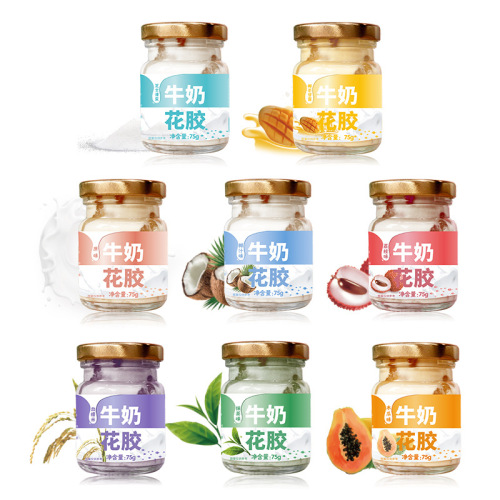 Instant Jellyfish Collagen Milk Pudding, Pregnant Women Nourishing Instant Fish Collagen Wholesale Postpartum Meal Collagen Milk Jellyfish Instant