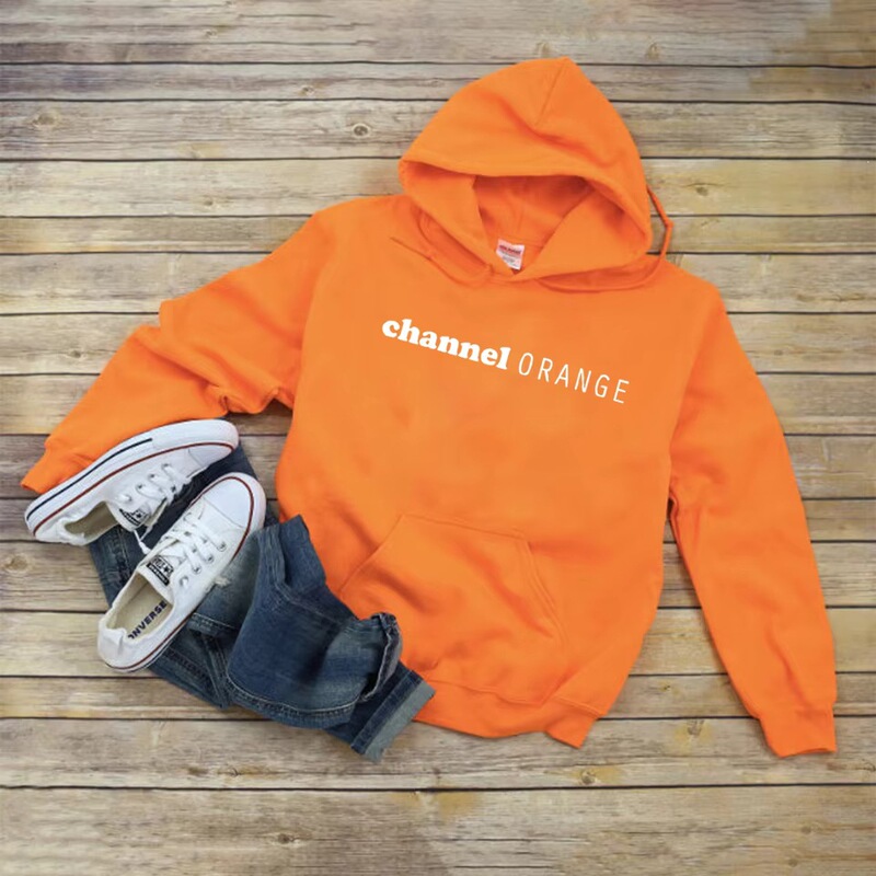 Channel Orange Inspired Hoodie Frank Graphic Ocean Channel Orange Hoodie Gold Hoodie Vintage Graphic Hoodie