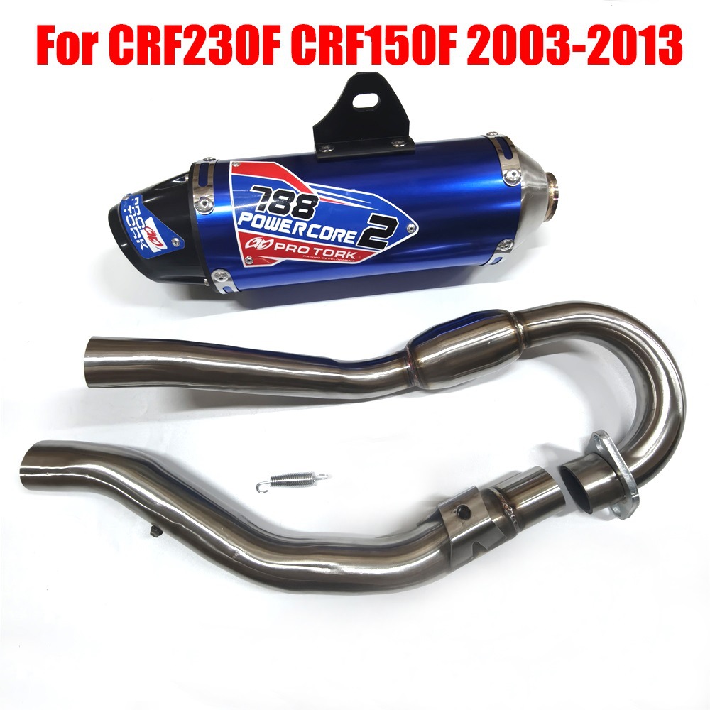Exhaust pipe, Motuoche Pipe Modified - g3-crf230-second-generation-blue