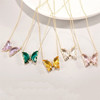 Glossy crystal, necklace, chain for key bag , suitable for import, internet celebrity