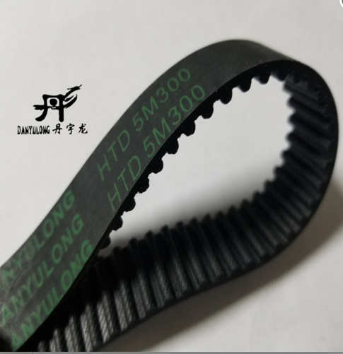 丹宇龙厂家批发橡胶同步带 加厚开槽黑色橡胶带