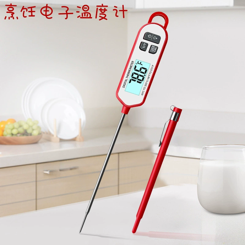 Термометр пищевой для измерения температуры масла, молока, воды, электронный, с выносным щупом, для кухни и выпечки, хит продаж на международном рынке