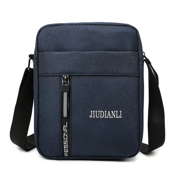 Messenger Bag Men's vertical briefcase fashionable elegant boy's small square bag trendy shoulder casual men's bag