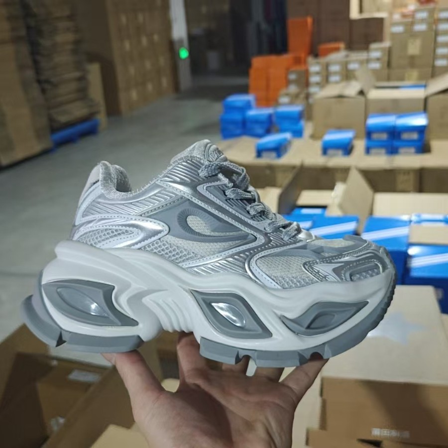 Cat-Eye Dad Shoes for Men 2025 New Trendy Sports Shoes Summer Breathable Thick-Soled Height-Increasing Niche Casual Shoes Trendy