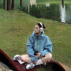 超好看冲锋衣外套女2025春秋季户外防风登山服进藏旅行防雨冲锋衣