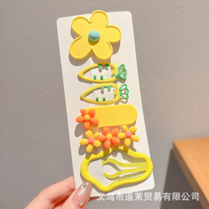 多巴胺儿童发夹女前额刘海夹鸭嘴夹头饰发卡碎发侧边卡子发饰夹子|undefined