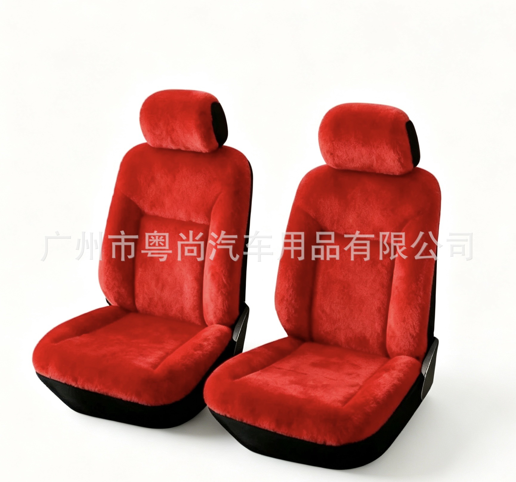 New winter cross-border bestseller, solid color plush 5-seater universal car seat cover, hot-selling on Amazon and Temu