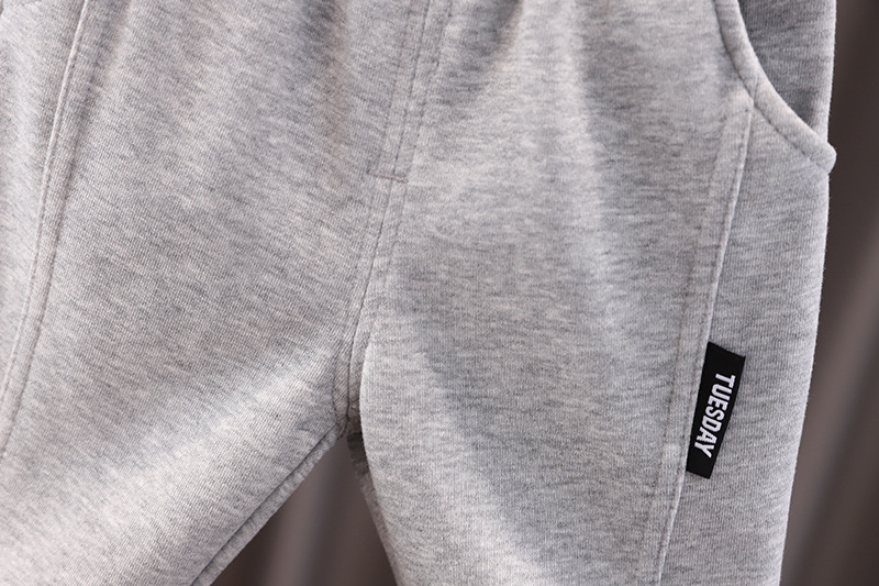 Otroška obleka za fantke in deklice 2024, pomladna in deklica v zahodnjaškem slogu, jesenski športni dvodelni komplet_voghion.com