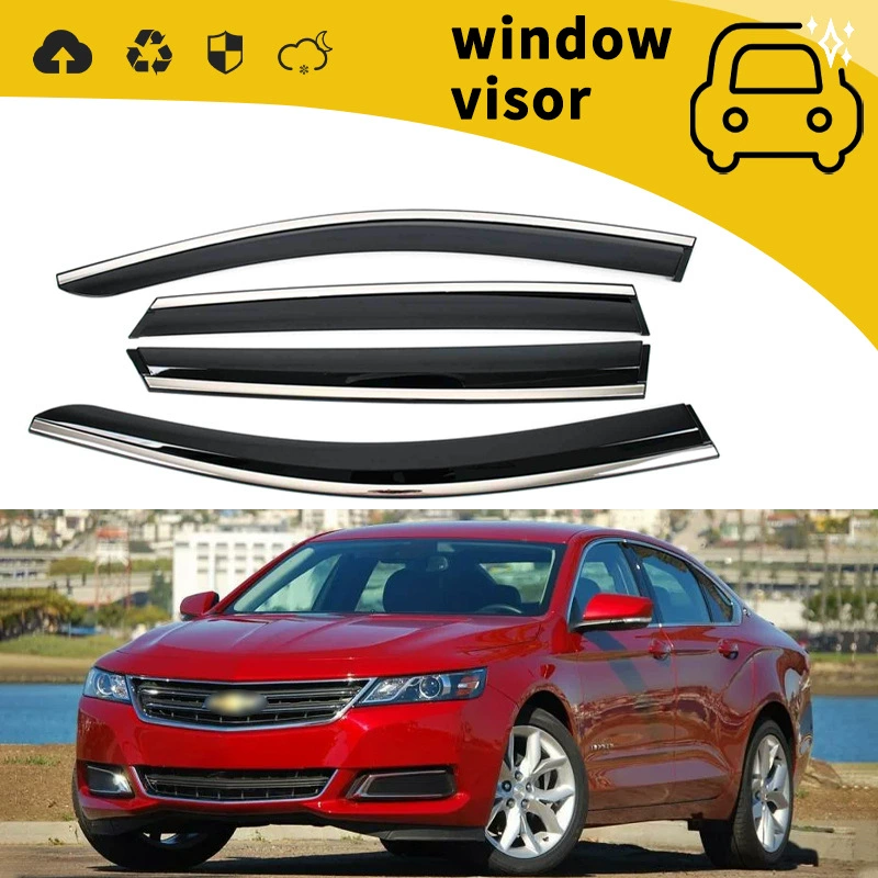 Подходит для Chevrolet IMPAIA 14-17 годов выпуска: дождевики на двери, окна, модифицированные декоративные элементы.
