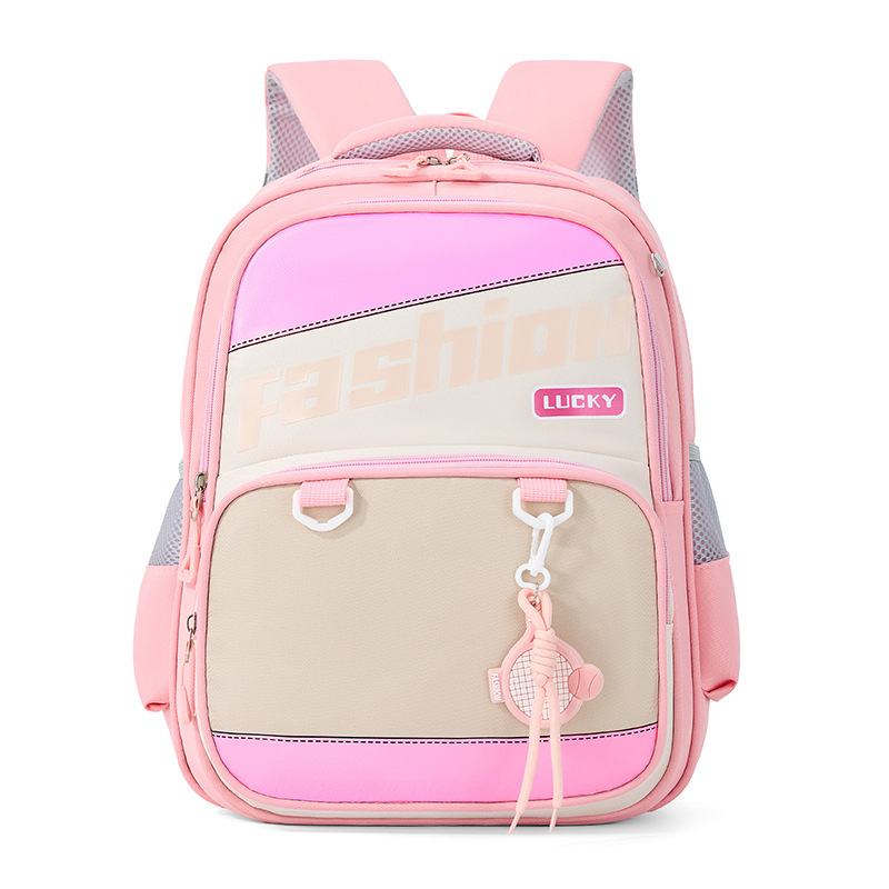 Mochila infantil con letras de moda, mochila multicapa para niños y niñas, mochila de alta capacidad, mochila escolar
