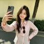 修身小众条纹秋季衬衫