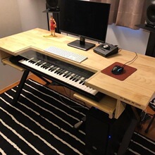 uh琴桌编曲混音工作台音乐桌制作键盘桌音频电钢琴桌midi键盘录音