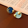 Retro earrings, advanced fashionable accessory, high-quality style, wholesale