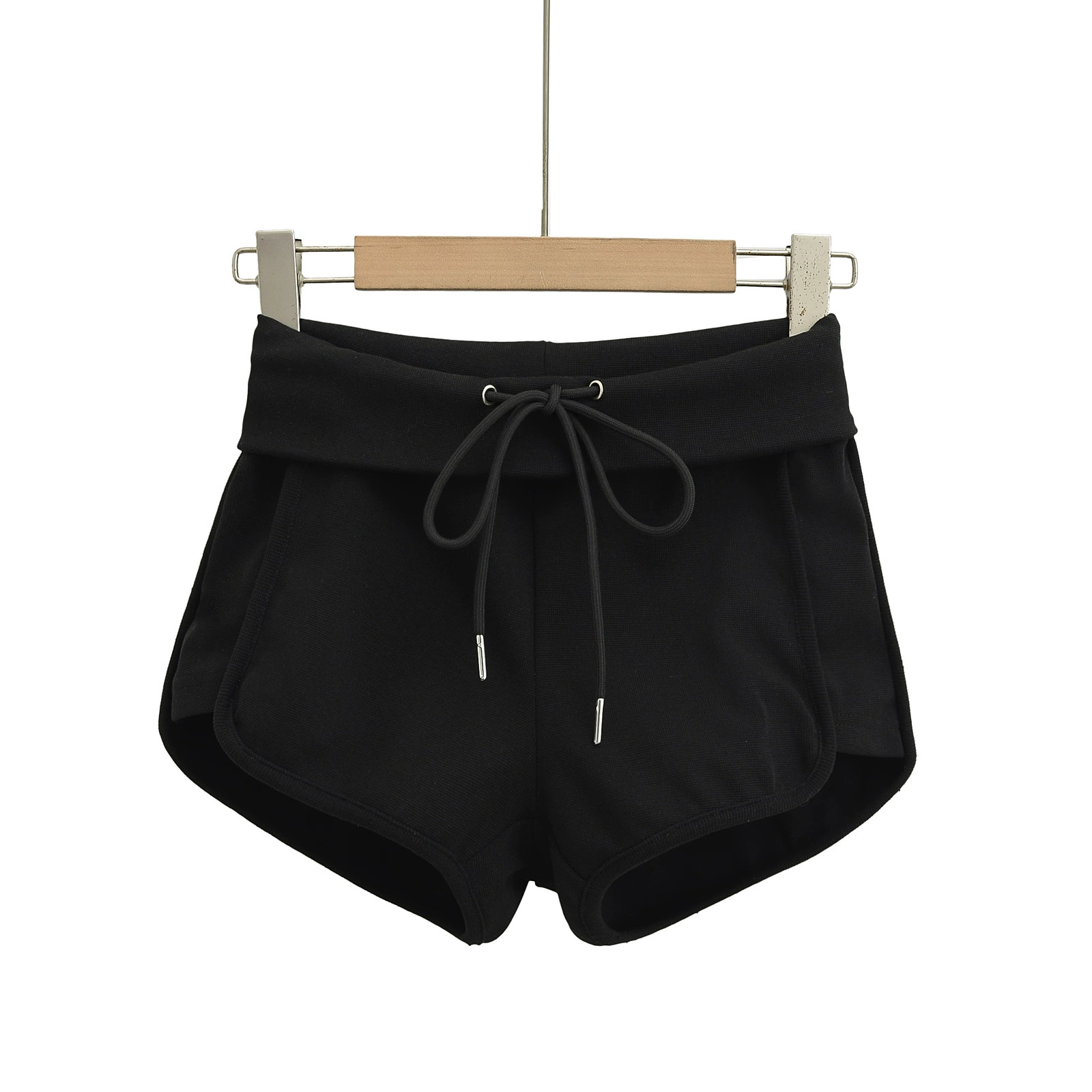 Shorts, universal fitted trousers, belt bag, drawstring, hip-accented