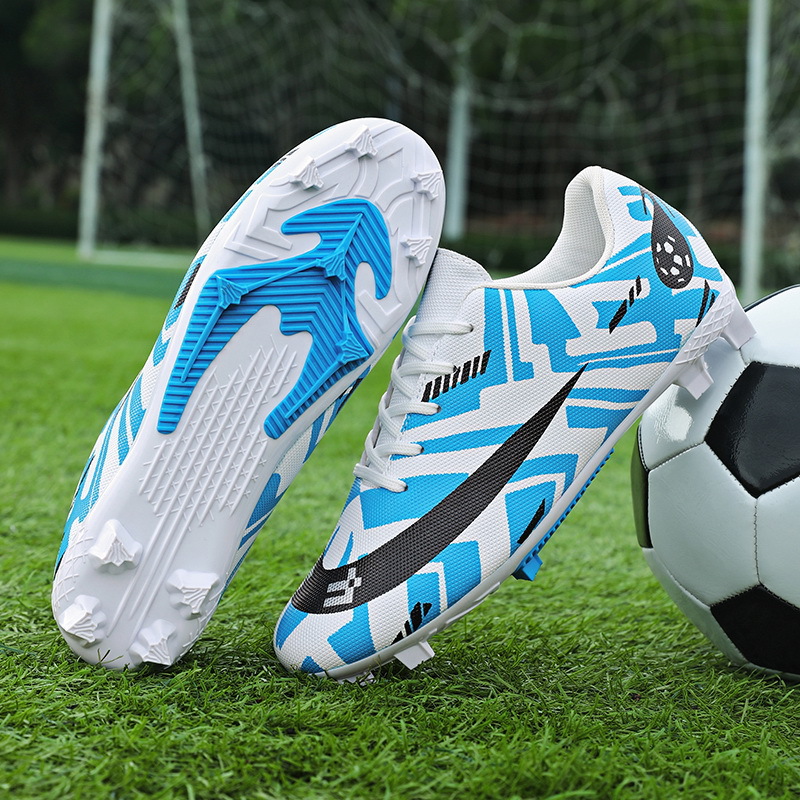 Customizado transfronterizo de clavos largos zapatos de fútbol para hombres adultos entrenamiento de clavos profesionales zapatos de entrenamiento de niños zapatos deportivos de baja altura juveniles image 7