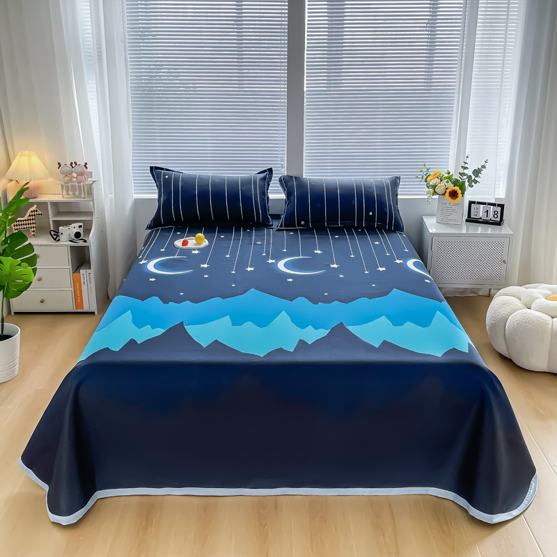 Silk mat, sheet, “Frozen”