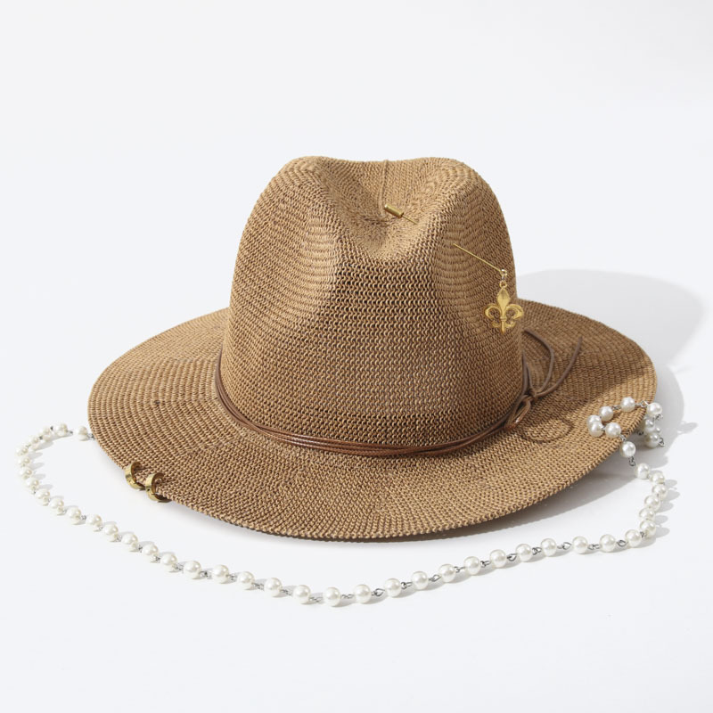 Unisexo Hawaiano Vacaciones Tropical Geométrico Aleros Planos Sombrero De Copa display picture 31