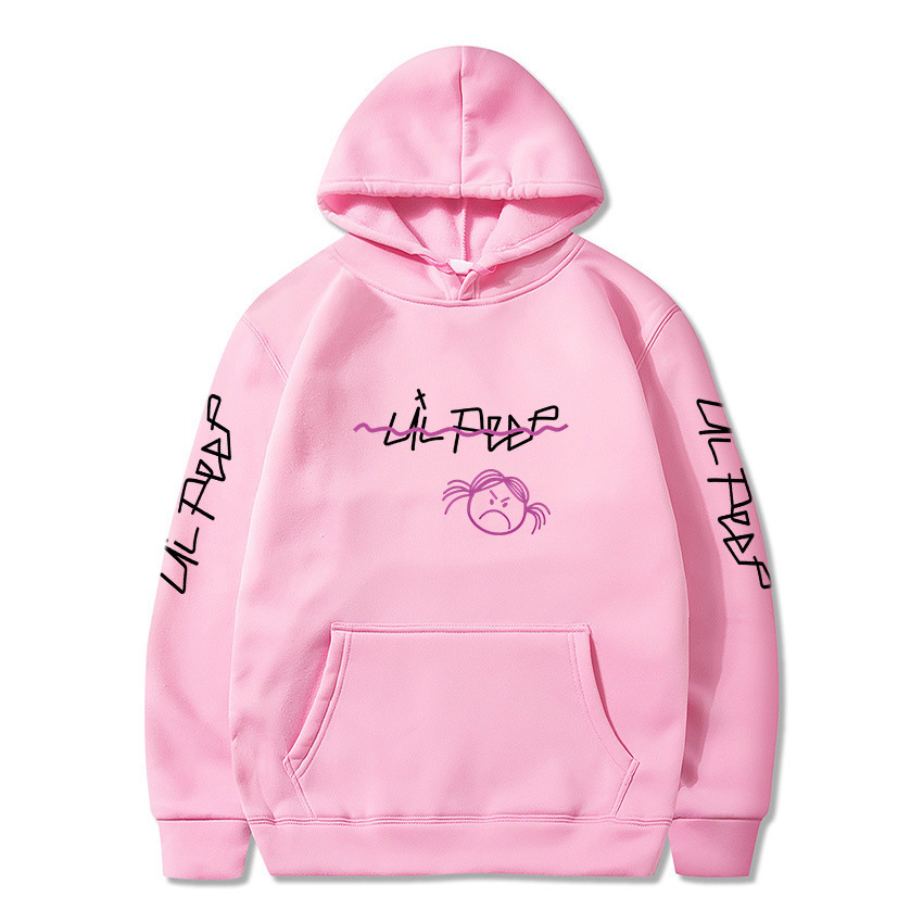 Suéter deportivo hip-hop de comercio exterior sudadera con capucha LIL PEEP otoño e invierno suéter casual europeo y americano suéter para hombre