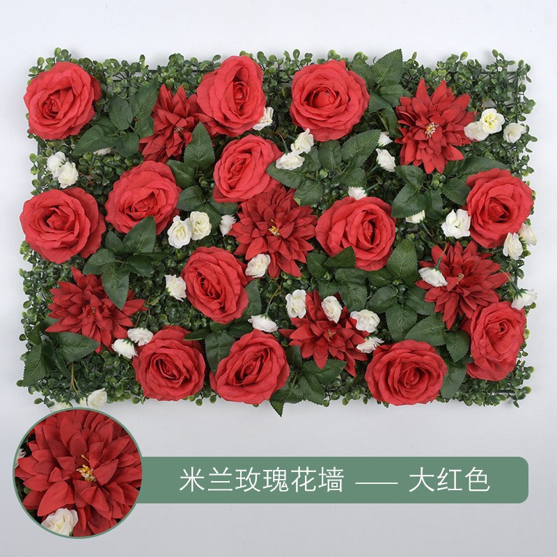 Muro de Flores de Hortensia para Decoración de Bodas, Arreglo Floral, Fondo de Pantalla, Alfombra de Pared, Arreglo Floral Artificial, Muro de Flores Famoso en Internet, Decoración de Bodas al por Mayor
