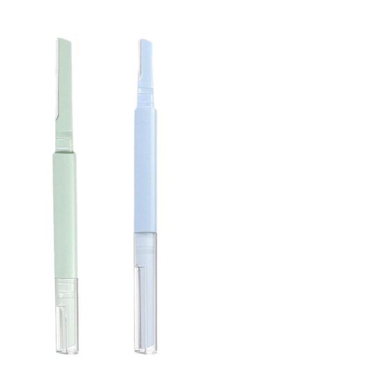 Safety type double head eyebrow trimming knife anti-scratch male and female special eyebrow shaving professional novice beginner eyebrow shaving artifact