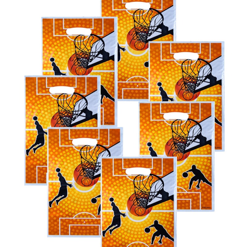 Dunking Gift Bag Basketball Theme Party Holiday Birthday Return Gift Bag Candy Bag Pearlescent Bag Gift Packaging