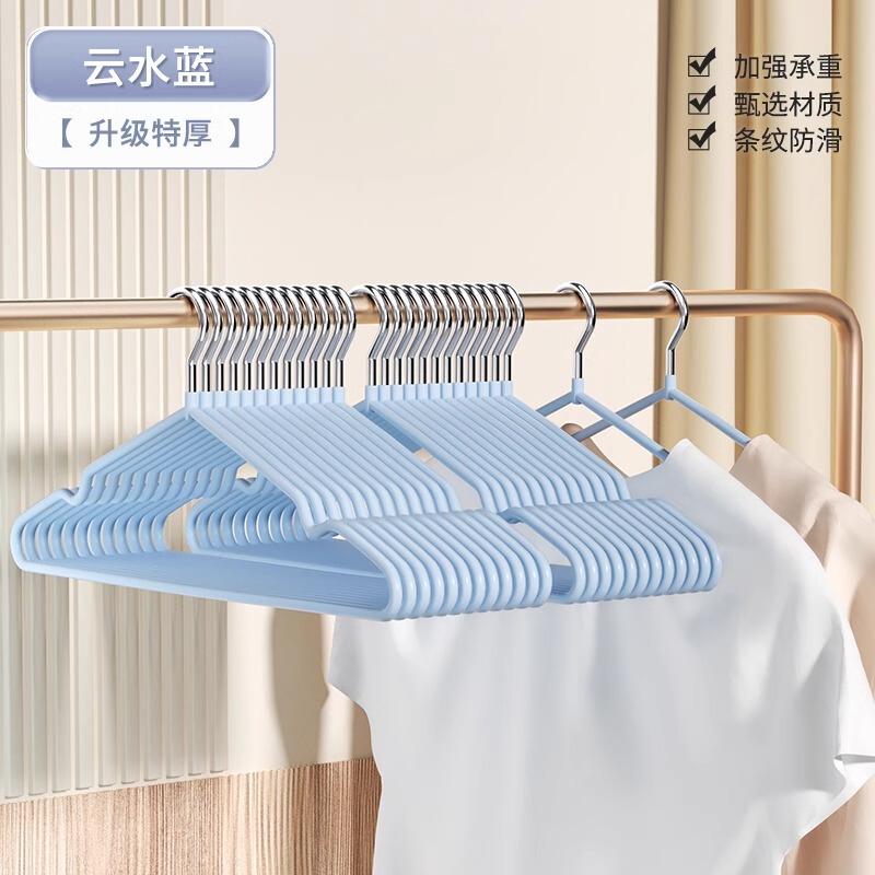 大規模のハンガーを太くした滑り止め卸売りの新型の特別な粗い成人家庭用の滑り止め無痕服サポート|undefined