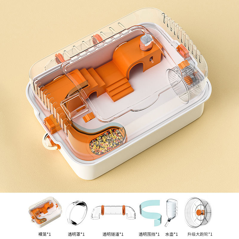【Venta al por Menor】Jaula para Hámster Extra Grande, Villa para Hámster Golden Bear, Juego de Juguetes para Hámster, Accesorios para Hámster image 9