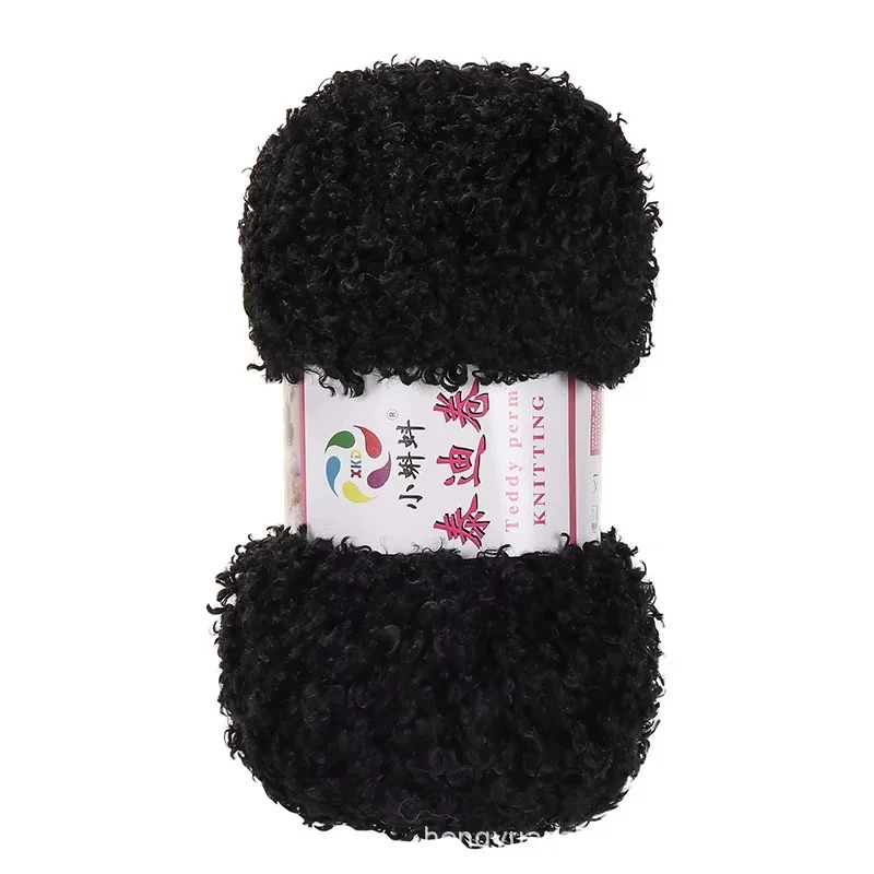 Кати Teddy Rolling Wool Warbur twisted basket Teddy dog special line Korean blog lord three DIY handmade hook needles