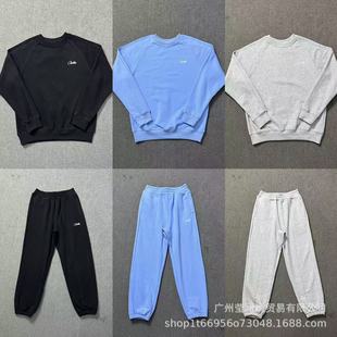 Cross-border beauty tide BROKEN PLANET autumn and winter letters new suit fleece-lined hooded sweater sweater jacket