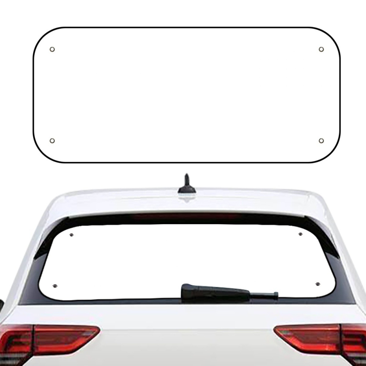 공장 직접 얇은 자동차 후면 방패 차순 보편적 인 차양 차양 세대지도