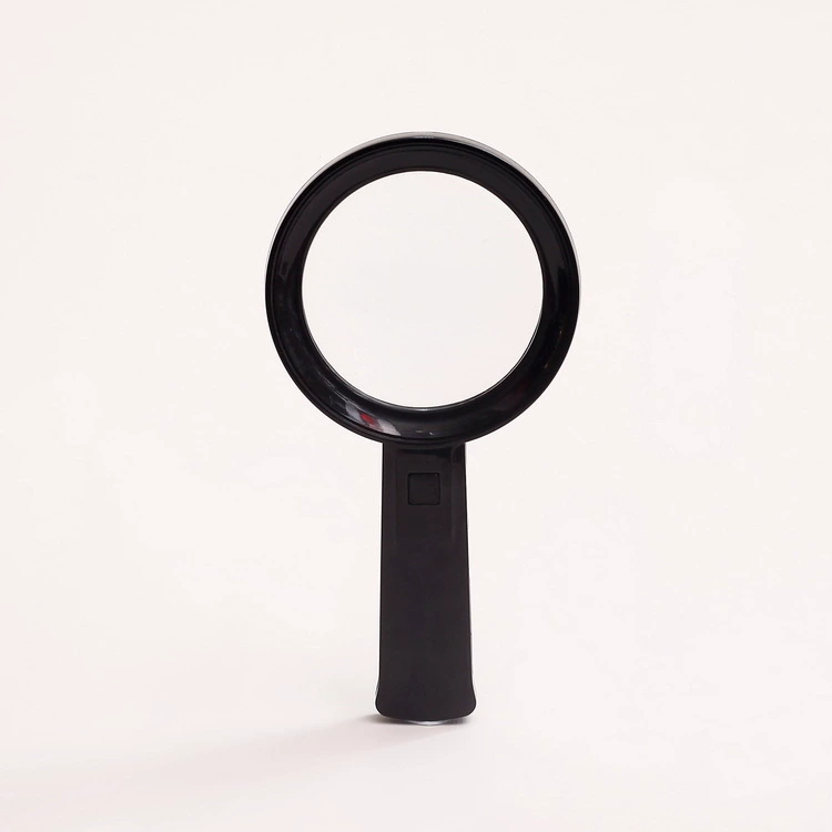 Ручная с 6 светодиодными увеличительным стеклом белого света Ретро дети пожилые студенты чтение обслуживание эксперимент наблюдение