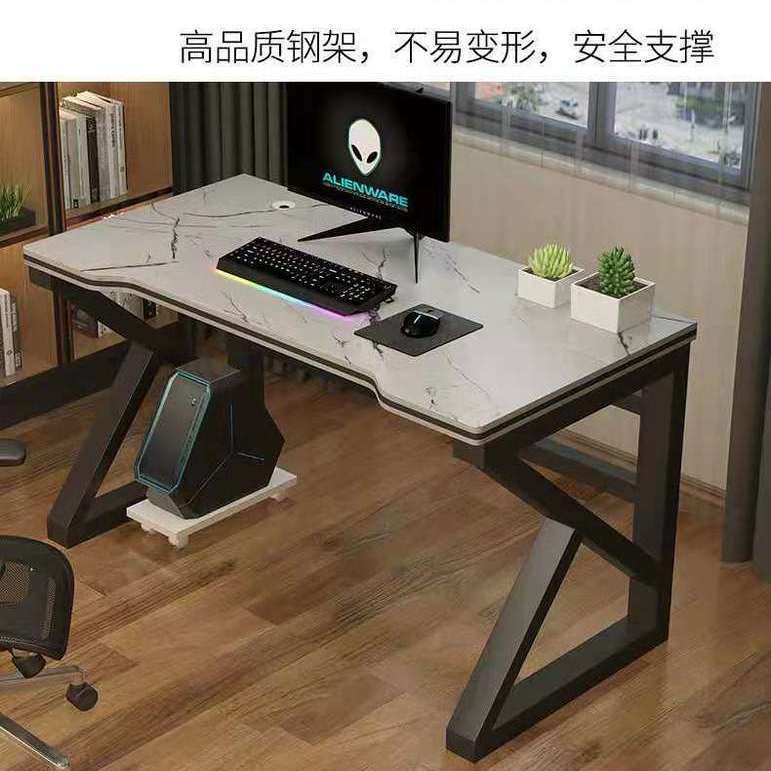 电脑桌台式家用办公桌子书桌卧室床边桌简约学生学习桌写字桌工厂