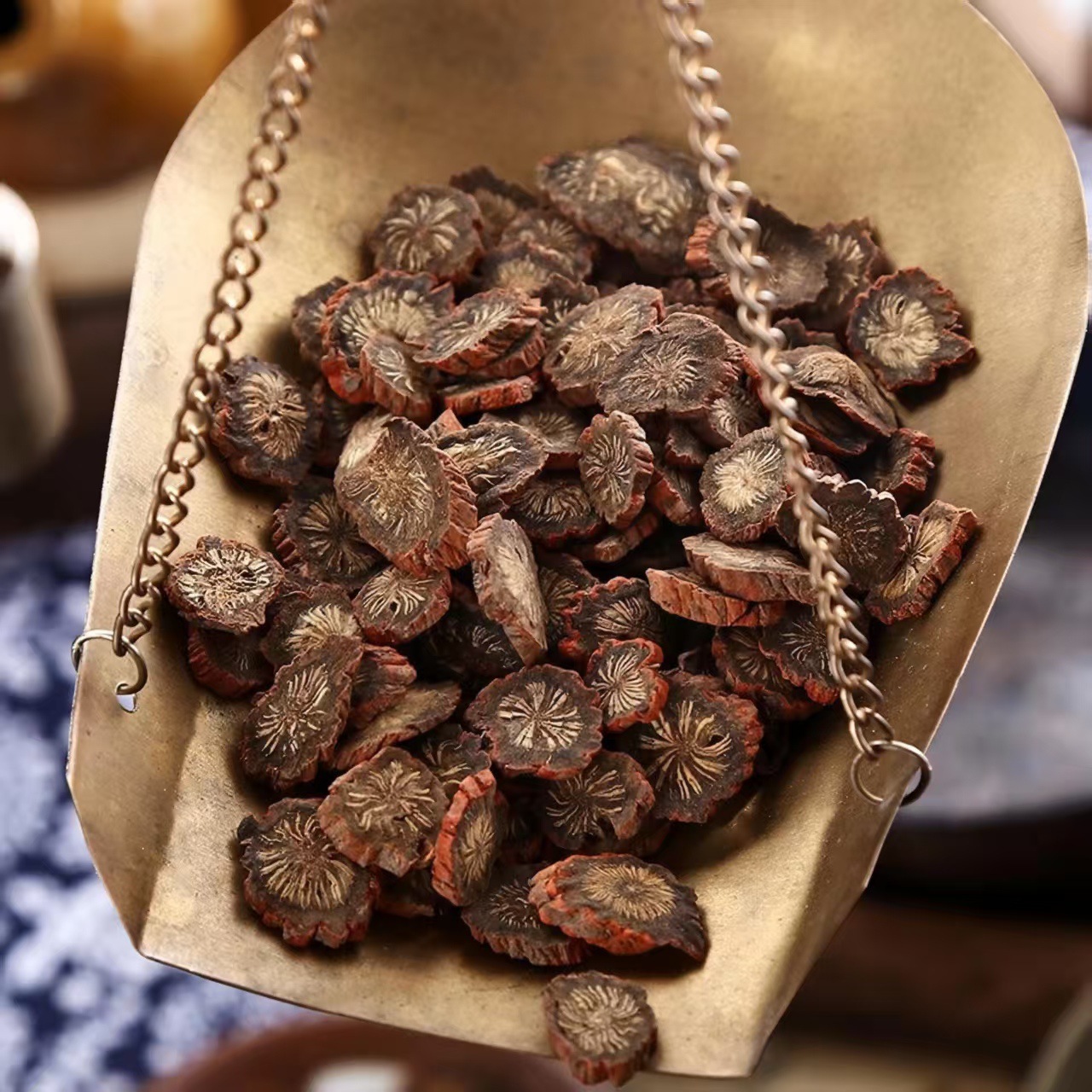 Dan Shen Slices (Salvia miltiorrhiza) — Shandong Sun-Dried Purple Red Sage Root, No Sulfur specifications