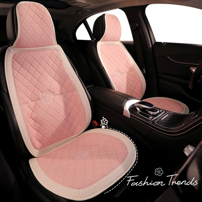 Seat cushion, seat cover — Universal Single Piece Leather Camellia