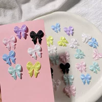 Симпатичный атласный бант diy головной убор украшения для волос заколки для волос кукла бант кукла материал аксессуары для чехла для мобильного телефона