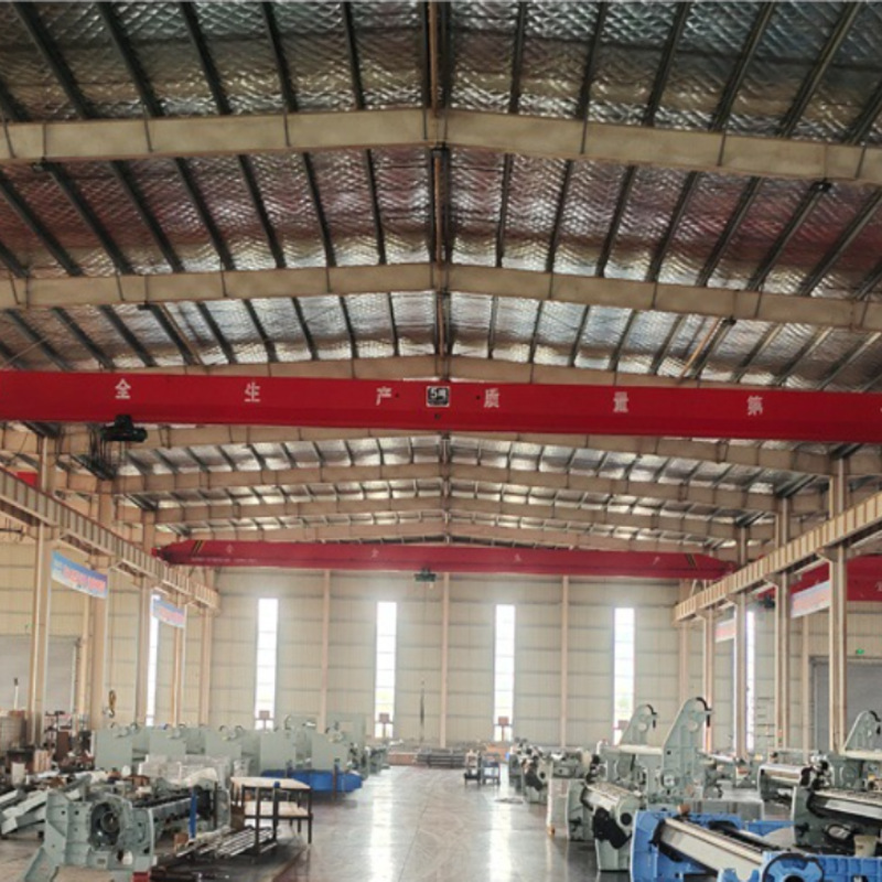 单梁起重机 5吨10吨低净空仓库车间行车吊运机 操作稳定运行