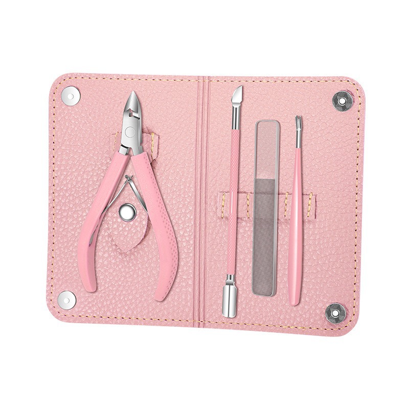 Exfoliating silicone manicure tools set for manicure stainless steel…