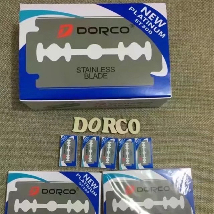 Importación coreana de alta marca DOROCO cuchillas de afeitar de acero inoxidable cuchillas de doble cara Shulma SUPE-MAX genuino
