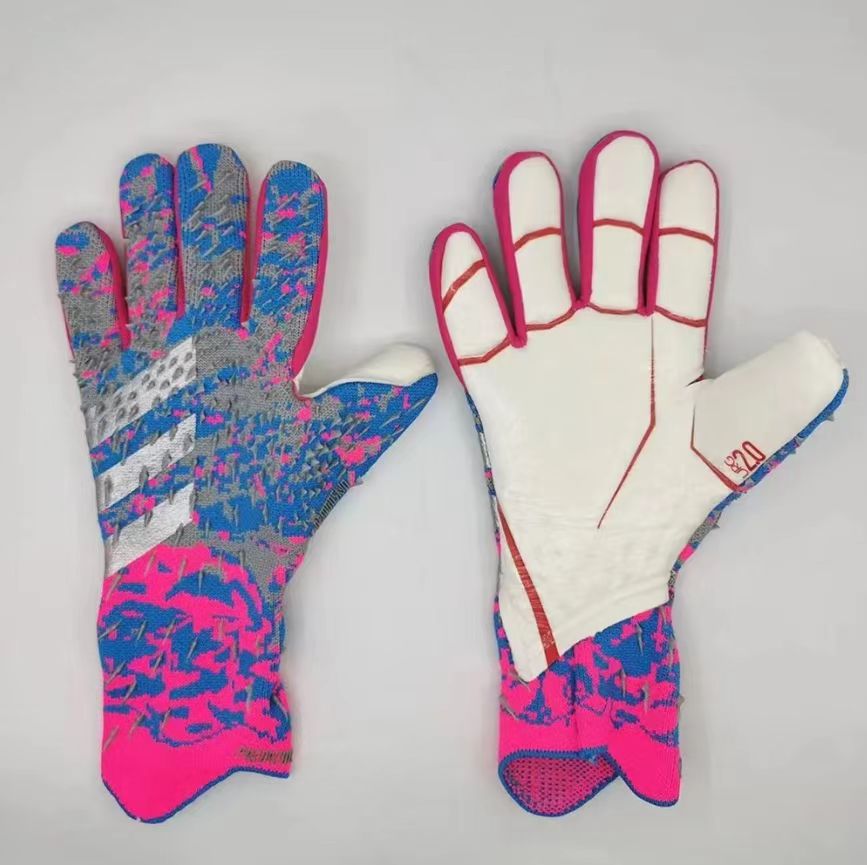 Nuevos guantes de portero de fútbol Falcon, látex antideslizante engrosado, portero resistente al desgaste, sin dedos, portero