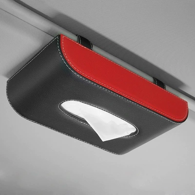Car tissue box/set – Car Tissue Box Car Tissue - hanging-tissue-box-black-red