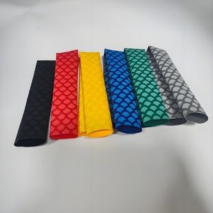 Direct selling fishing rod non-slip heat-shrinkable tube fish scale pattern heat-shrinkable tube 1 m/piece non-slip wear-resistant antistatic heat-shrinkable tube