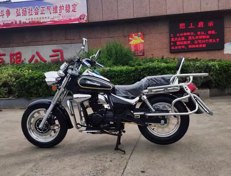 Retro Motorcycle Sports Car 200Cc National Iv Efi Can Be Licensed Storm Harley Prince Fuel Straddle Street Motorcycle
