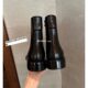 Grape mother with South Island story ~ two-wear version detachable knight leather boots thick heel boots women's autumn and winter
