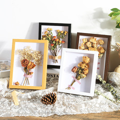 Dried Flower Frame DIY Plant Insect Butterfly Shell 6cm Thick Specimen Display Frame 3cm 3D Hollow A4