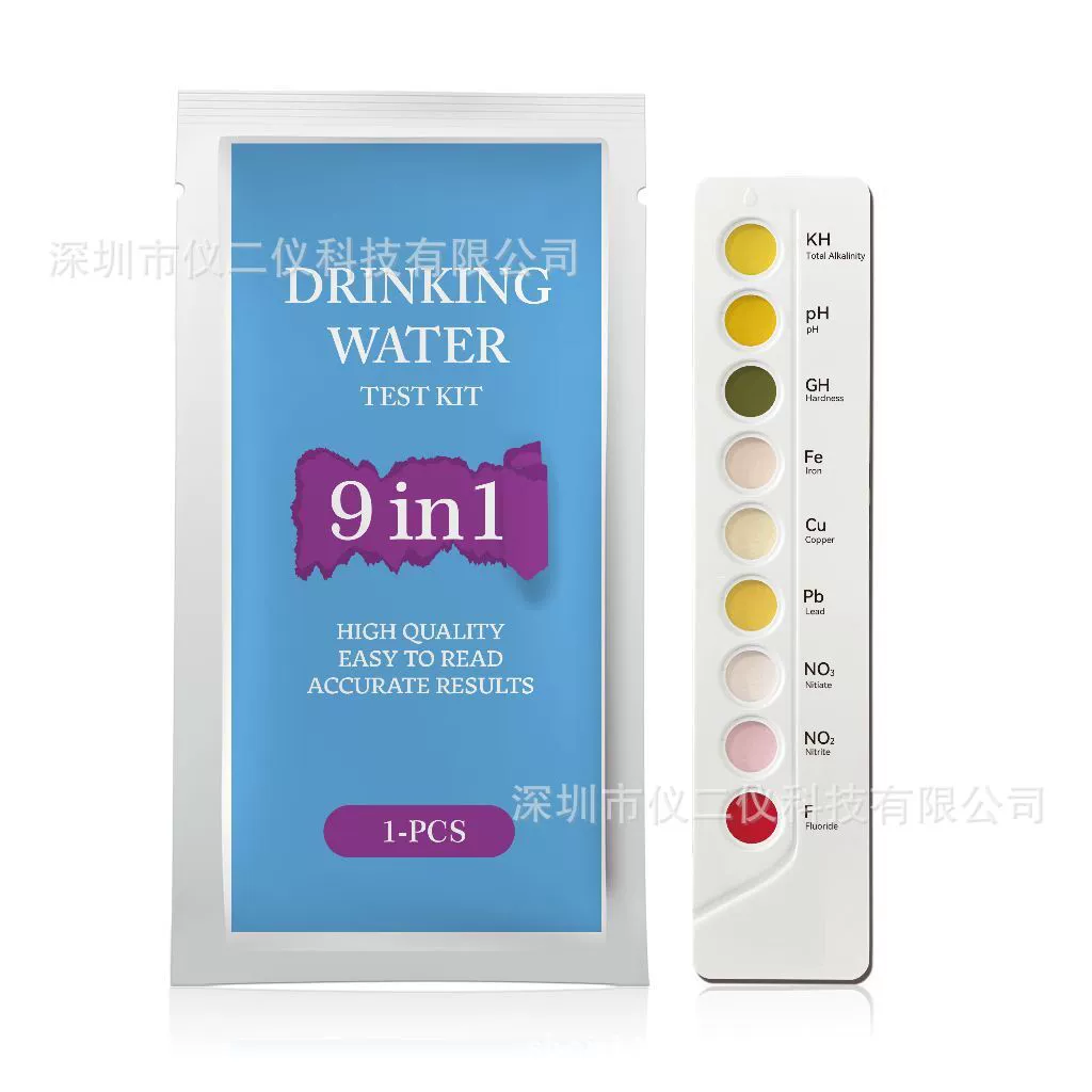 Тестовая бумага для трансграничных тестов, pH-метр «семь в одном», pH-тестовая бумага для цианурной кислоты, питьевая вода, детектор остаточного хлора в бассейне, общий хлор