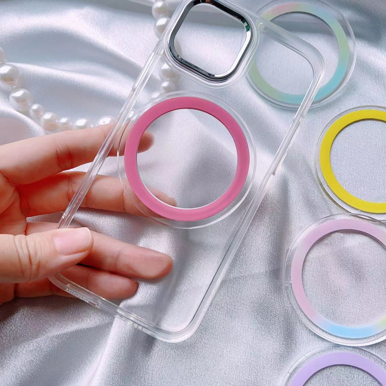 Simple Style Circle Plastic Mobile Phone Holder display picture 8