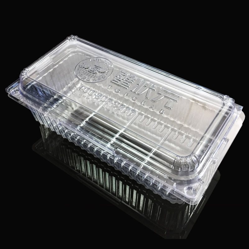 螃蟹包装盒内包大闸蟹吸塑盒免拆透明对折带盖螃蟹塑料定规格卡扣