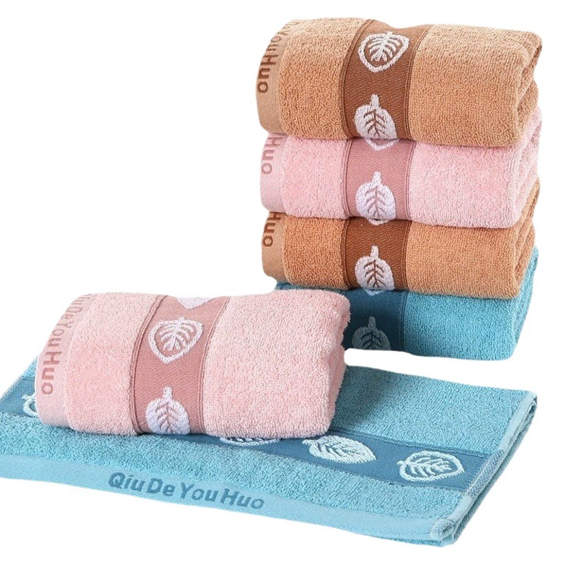 Производитель полотенец Gaoyang: прямые продажи простых хлопковых жаккардовых полотенец для лица, оптовые вышитые полотенца для мероприятий по охране труда.